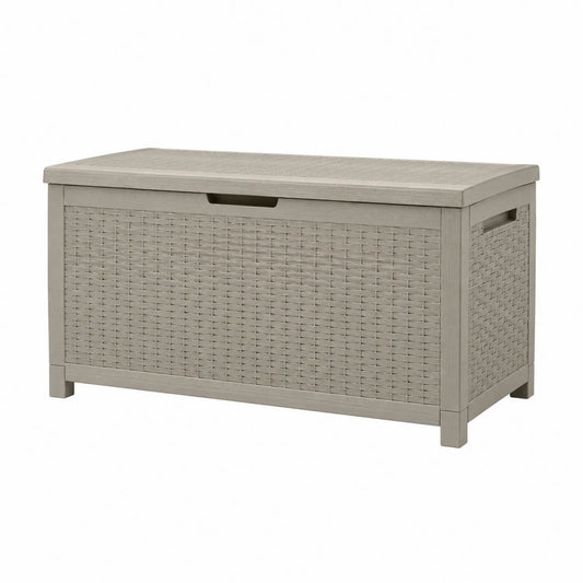 Aufbewahrungsbox aus Polypropylen Beige 120x45x60 cm
