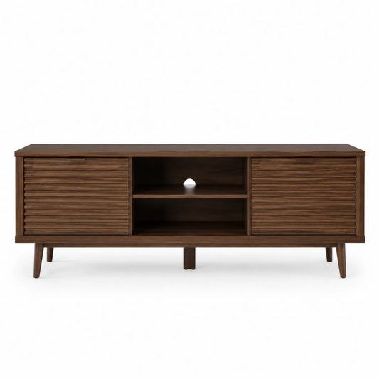 TV-Schrank Walnussholz Dunkelbraun 150x40x50cm